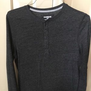 Long sleeve Express Henley. Small in great shape.